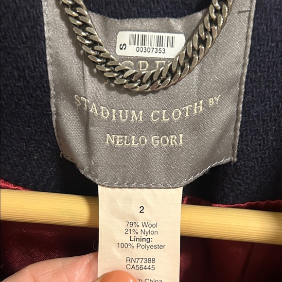 Vintage! J. Crew Navy Peacoat with Gold Buttons - Picture 2 of 6